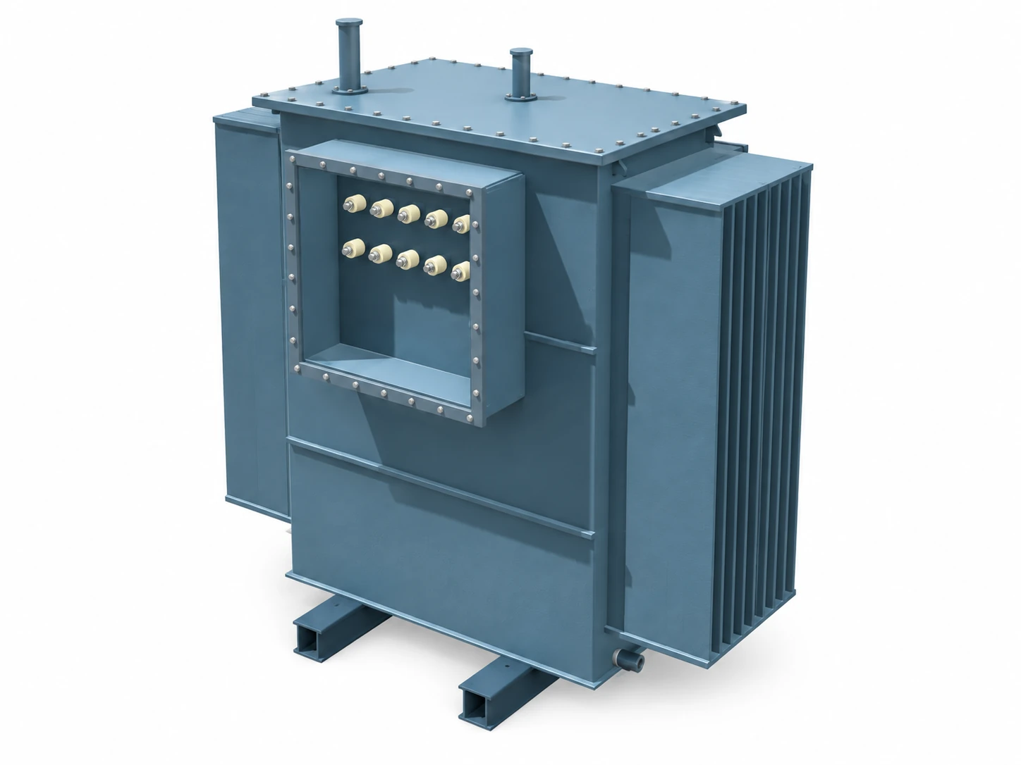125 kVA Desalter Transformer 3D model preview